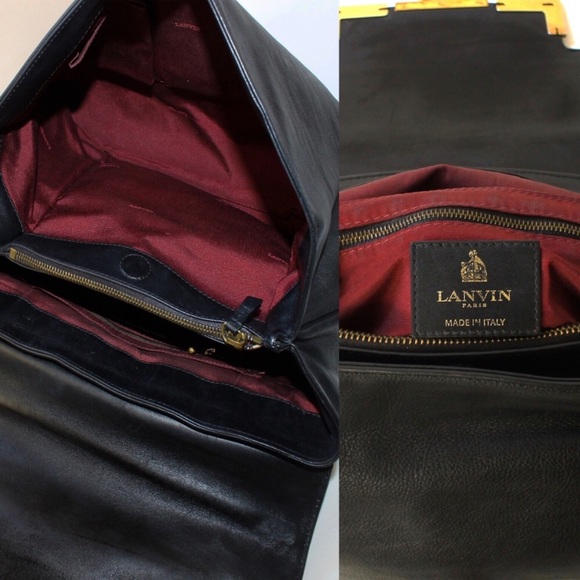 Lanvin Large Miss Sartorial Leather Satchel - Picture 6 of 8